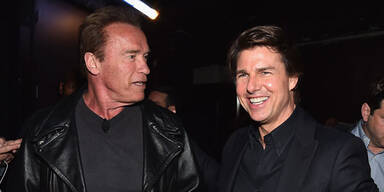 Arnold Schwarzenegger & Tom Cruise