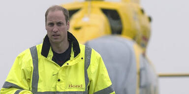 Prinz William ist Rettungspilot
