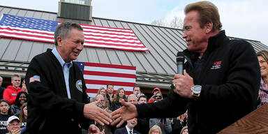 Arnie steigt in US-Wahlkampf ein