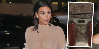 Kim Kardashian verrät ihr Gewicht