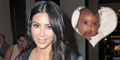 Kim Kardashian zeigt Sohn Saint
