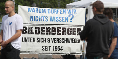 Proteste bei umstrittenem Bilderberg-Treffen