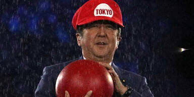 Japan Abe Super Mario