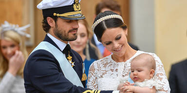 Prinz Alexander: Taufe in Stockholm