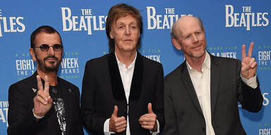 Paul McCartney, Ringo Starr, Ron Howard