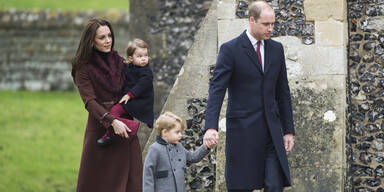 Herzogin Kate, Prinz William, Prinz George, Prinzessin Charlotte