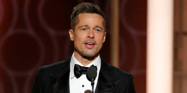 Brad Pitt bei den "Golden Globes"