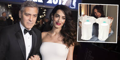 George & Amal Clooney; Cindy Crawford