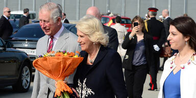 Prinz Charles und Camilla verzaubern Wien 