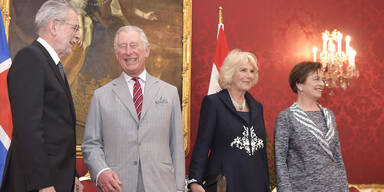 Prinz Charles bei Alexander van der Bellen