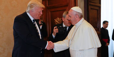 Trump war 30 Minuten lang bei Papst Franziskus