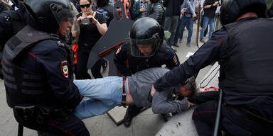 Nawalny Kreml Festnahmen Moskau Demonstrationen