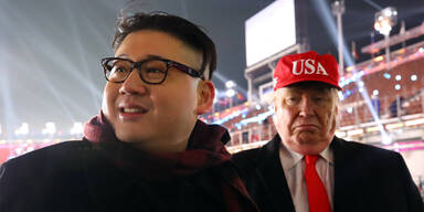 Kim- und Trump-Doppelgänger rausgeworfen