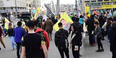 Kurden Demo Wien