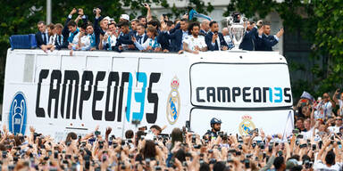 Real Madrid Feier CL