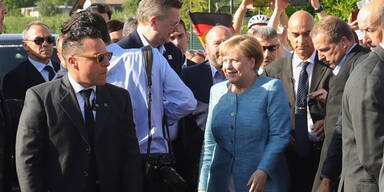 Merkel tröstet deutsches Nationalteam