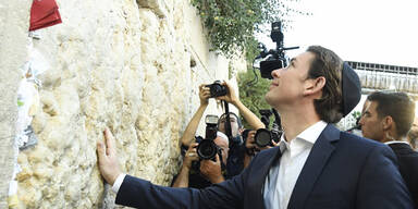 Netanjahu würdigt Kurz' Besuch an Klagemauer