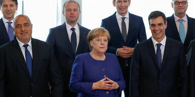 Merkel Kurz Asylgipfel