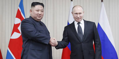 Das sagen Kim und Putin nach ihrem Treffen