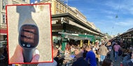 62 Grad! Hitze-Wahnsinn am Naschmarkt