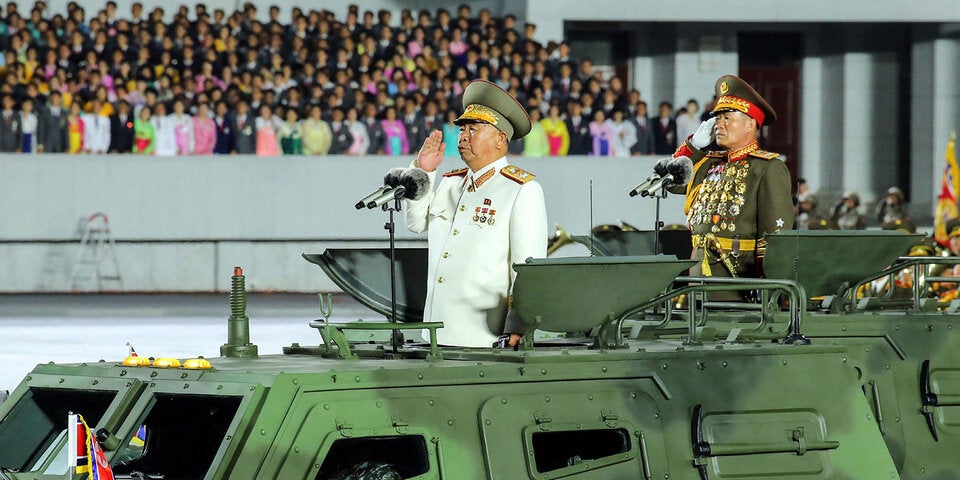 Nordkorea Militärparade