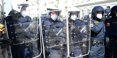 Demo Polizei Wien