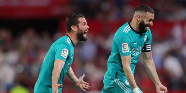 Benzema! Real Madrid drehte Spiel gegen FC Sevilla nach 0:2