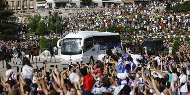 Real Madrid Siegesfeier
