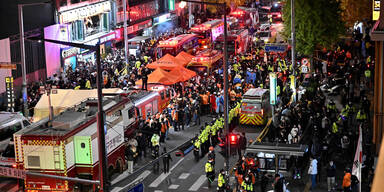 Halloween-Fest in Seoul endete in Katastrophe: Bis zu 150 Tote