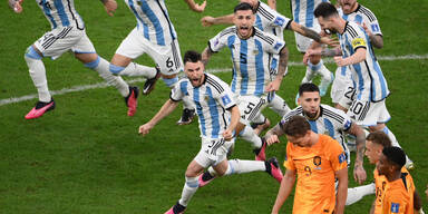 Niederlande gegen Argentinien