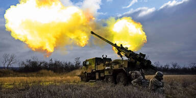 Ukraine Raketen Haubitze