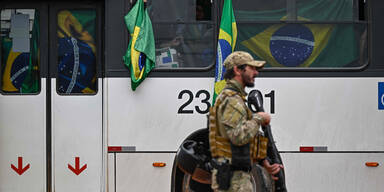 Brasilien 1200 Festnahmen Krawallen Bolsonaro