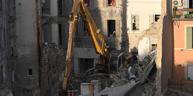 Haus in Marseille engestürzt
