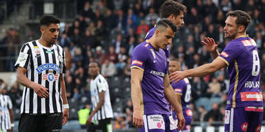 Austria Wien gegen Sturm Graz Bundesliga