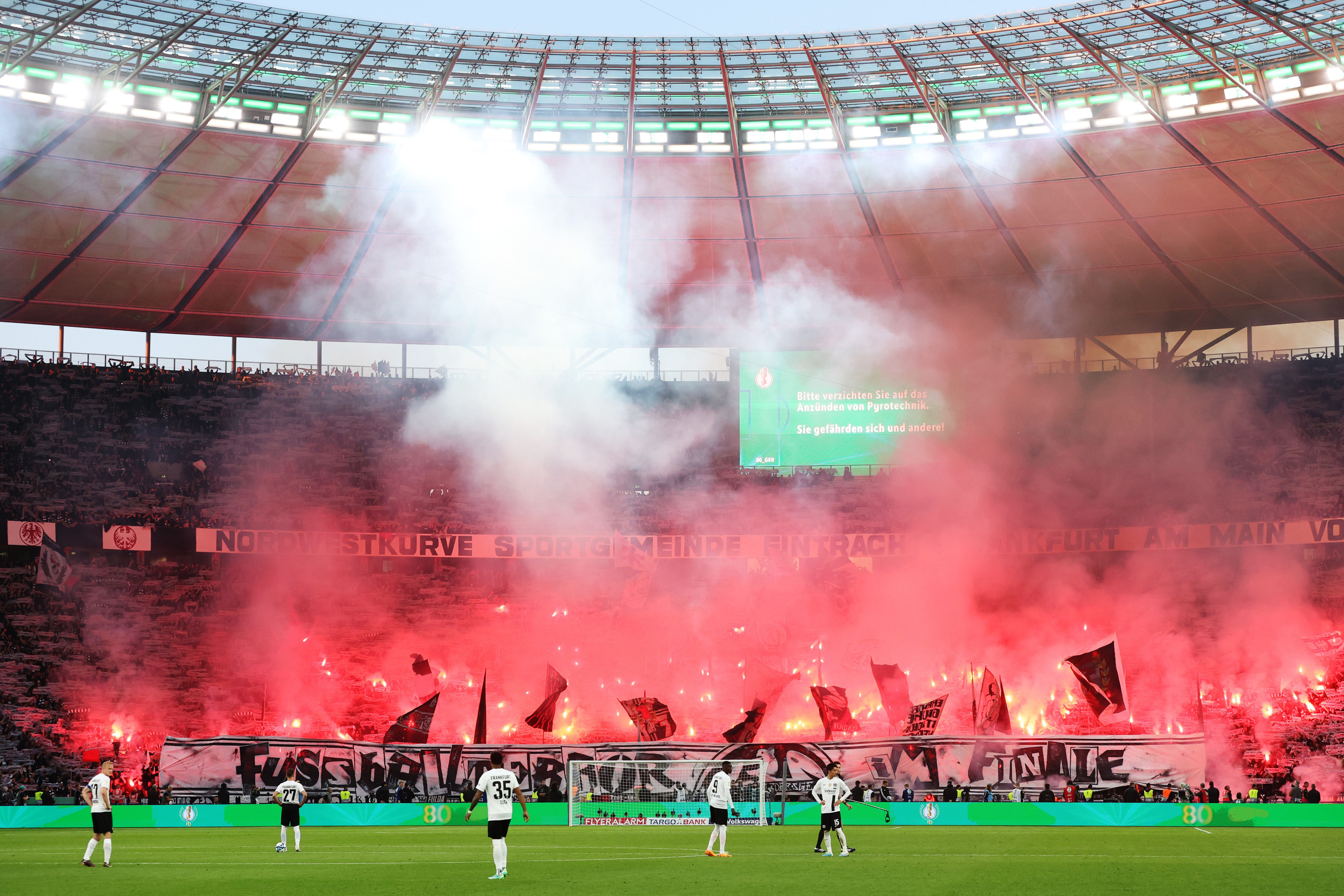 Frankfurt-Fans DFB-Pokal-Finale