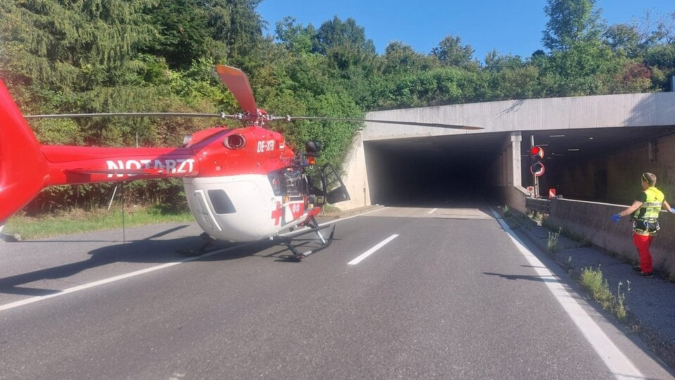 Schwerer Unfall in Tauernautobahn-Tunnel