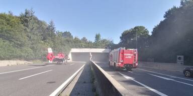 Schwerer Unfall in Tauernautobahn-Tunnel