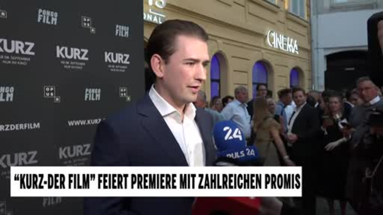 "KurzDer Film" feiert Premiere mit zahlreichen Promis oe24.tv