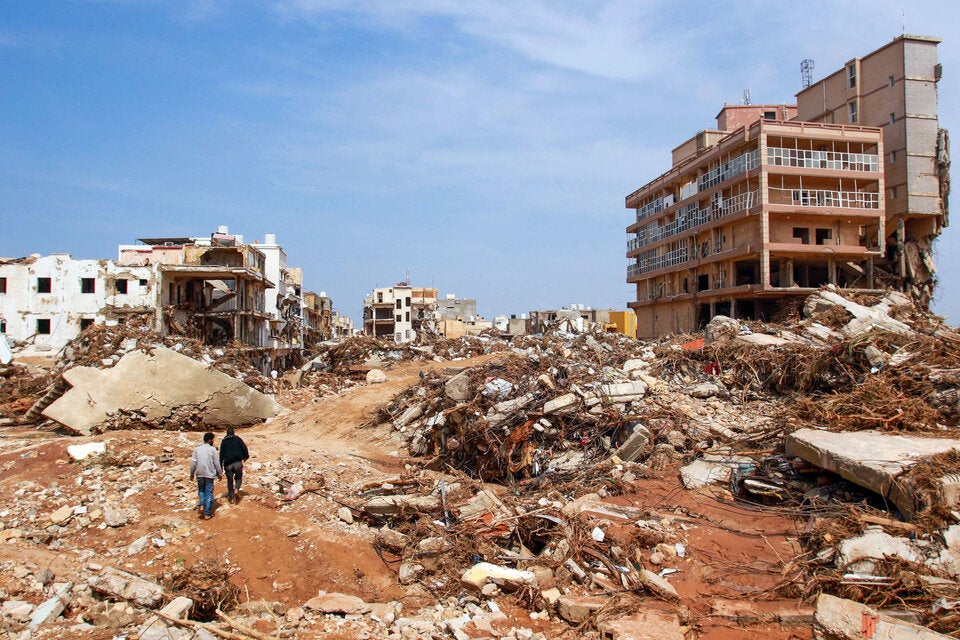 Katastrophale Überschwemmungen in Libyen