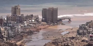 Flutkatastrophe in Libyen