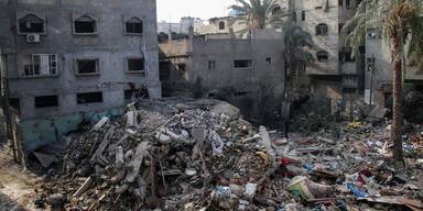 Schäden in Gaza nach Luftangriffen Israels