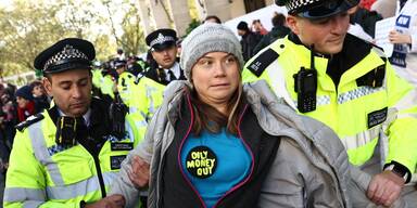 Greta Thunberg in London verhaftet