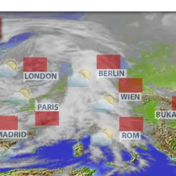 Aktuelle Wetterprognose für Samstag