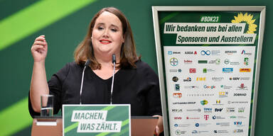 Doppelmoral: Lufthansa, Amazon und Co. sponsern Parteitag der Grünen