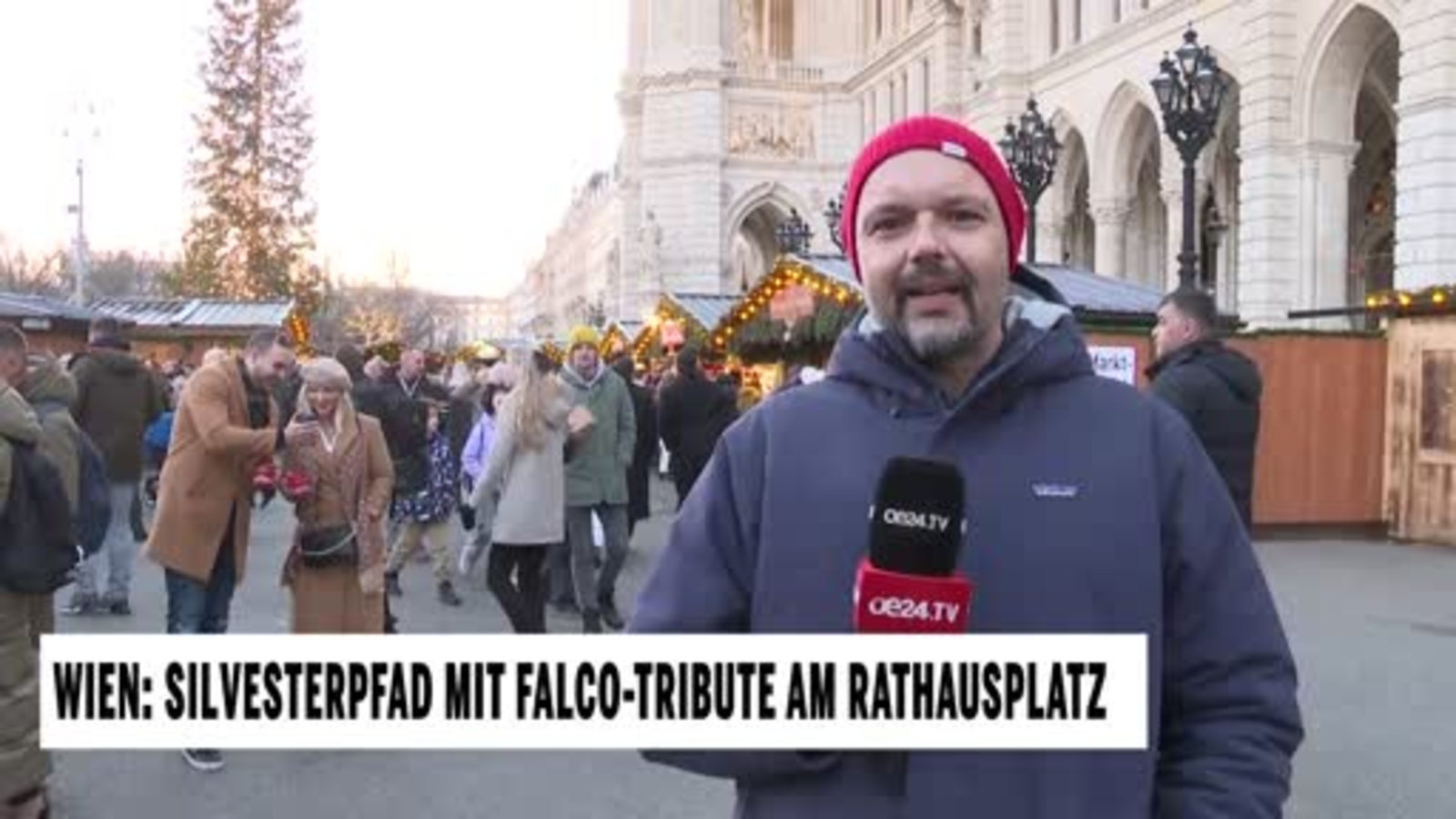 Wien: Silvesterpfad Mit Falco-Tribute Am Rathausplatz - Oe24.tv