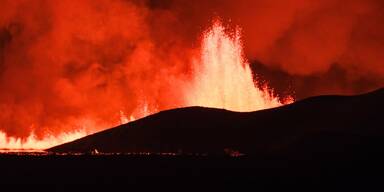 Vulkan auf Island ausgebrochen