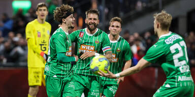 3:0 - Rapid lässt am Weg ins Cup-Finale nichts anbrennen