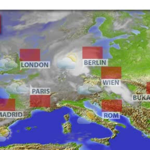 Current weather forecast for Monday (July 1, 2024)