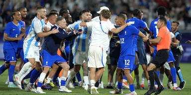 Argentinien Frankreich Olympia Fußball