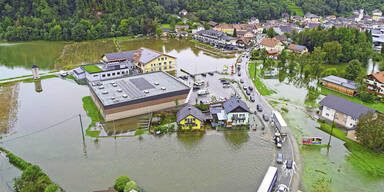 Hochwasser NÖ Wien Unwetter